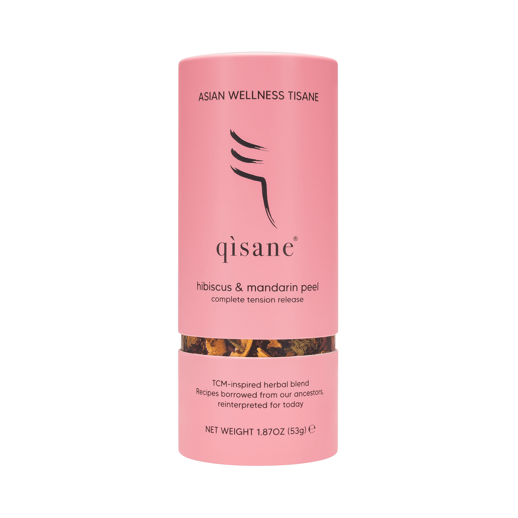 hibiscus & mandarin peel tea - qisane