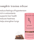 hibiscus & mandarin peel tea - qisane