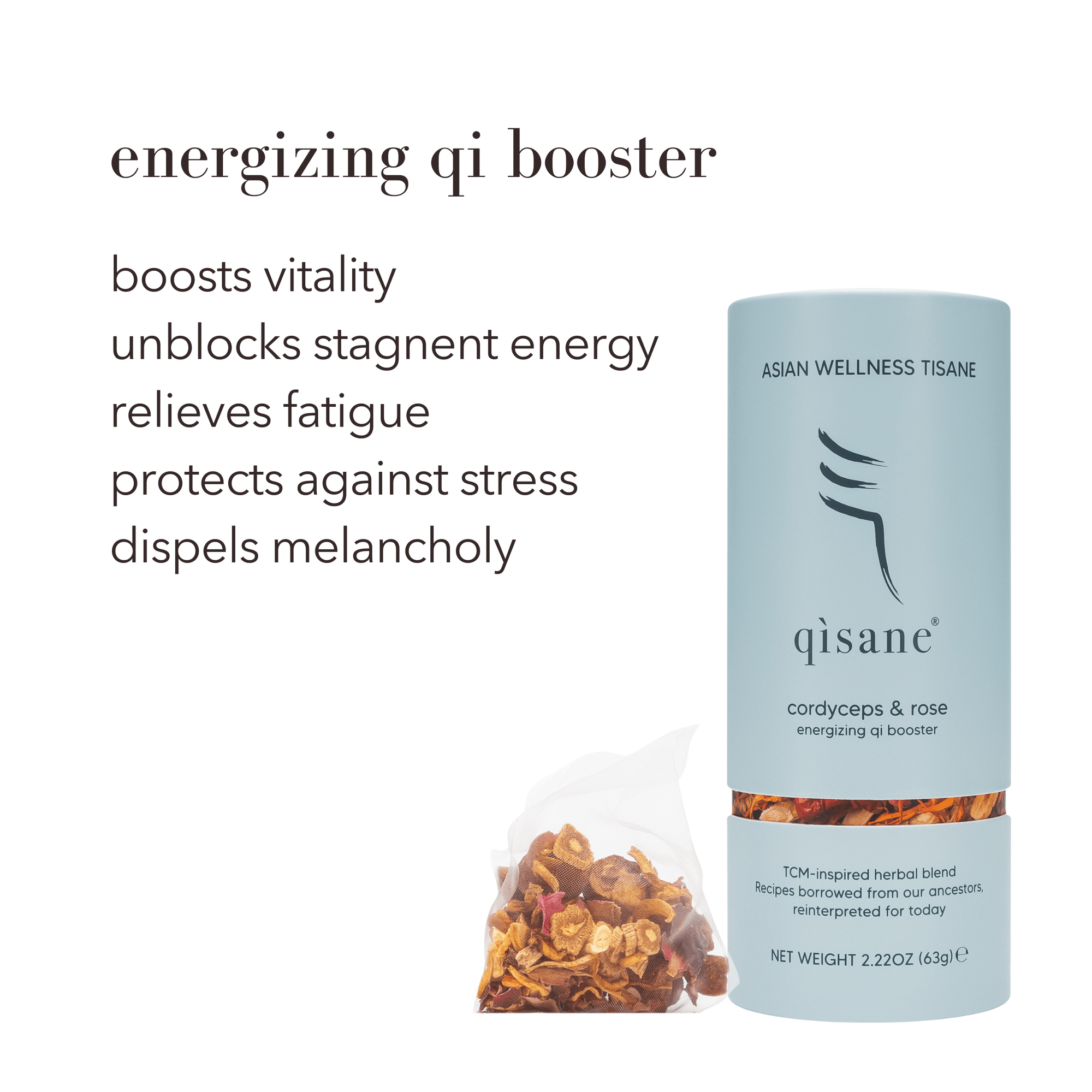 herbal tea blends - caffeine free tea - discovery box - qisane