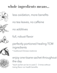 cordyceps tea - medicinal tea blends - qisane